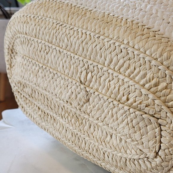 ALTRU weaved straw tote - Picture 4 of 7